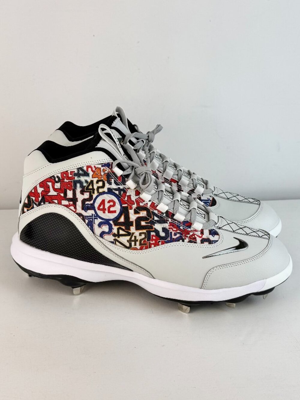 M12 Nike Griffey 2 Metal Baseball Cleats Jackie Robinson Day MLB PE - HV6878-001